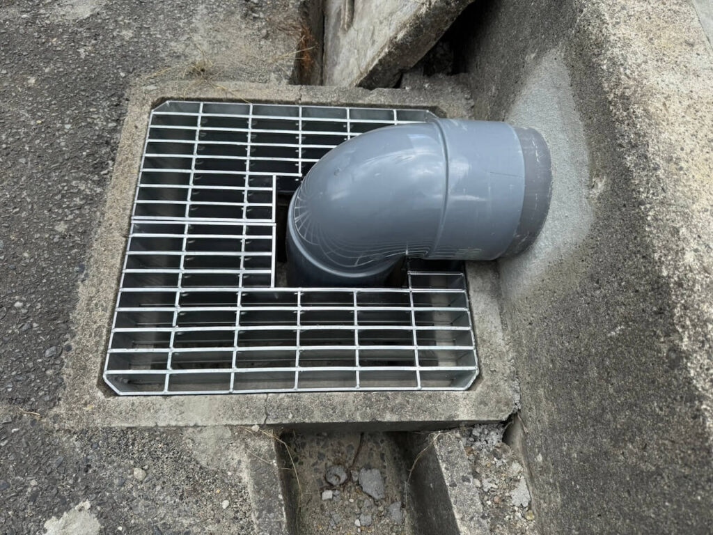 加工された会所蓋のグレーチング