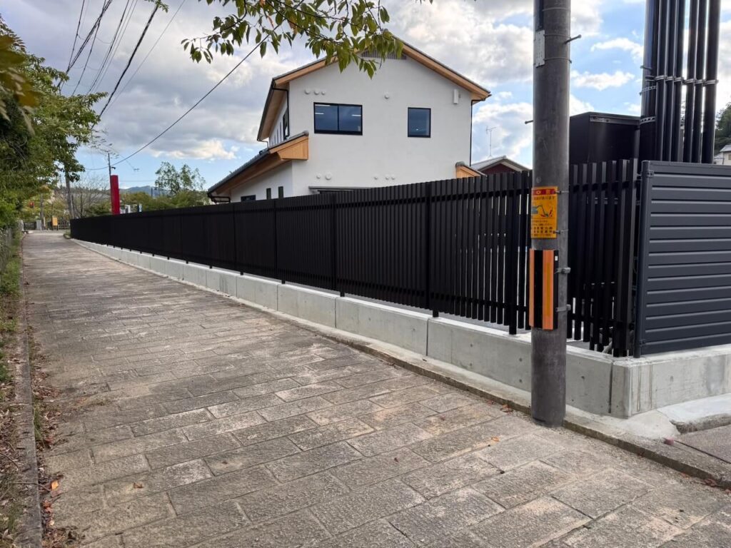 格子フェンス③