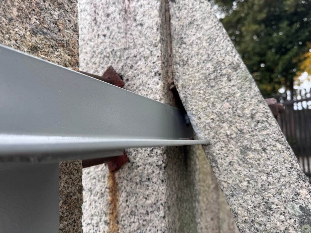 石棚への取り付け詳細③