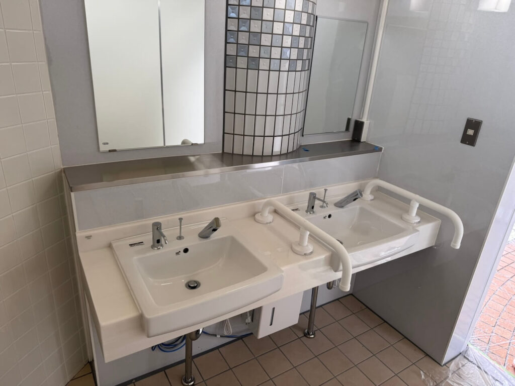 手洗い場の面台