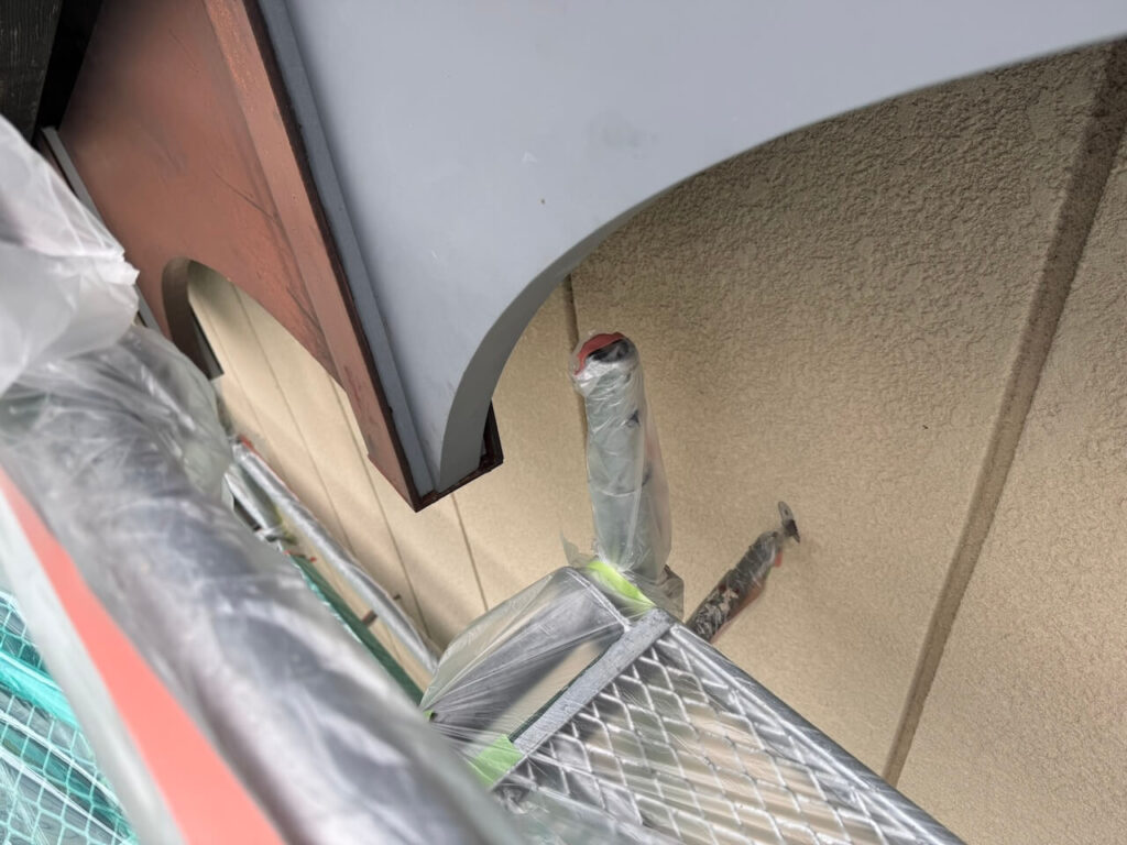 破風板の取付②