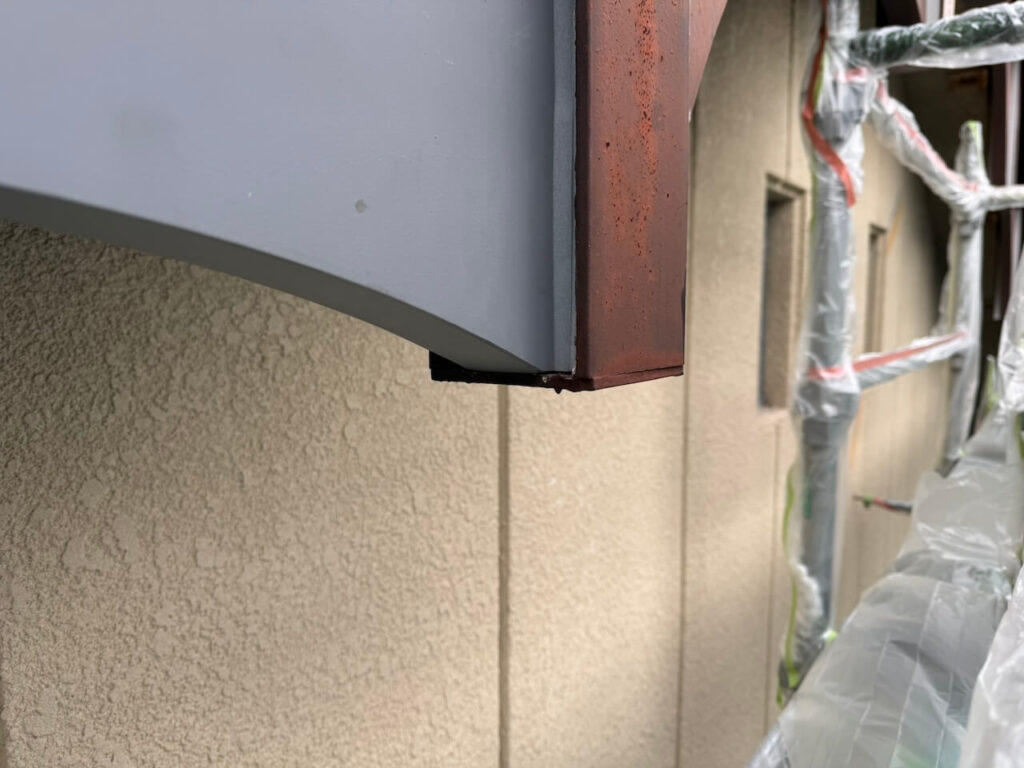 破風板の取付③